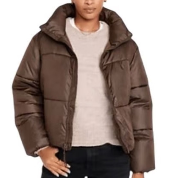 Old Navy Jackets & Blazers - Old Navy Quilted Puffer Jacket - French Roast Brown - 3X